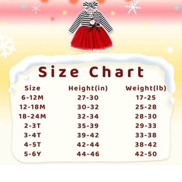 Girls Christmas Dress Santa Claus Accent Toddler Size 3T Long Sleeve with Belt - Picture 3 of 5